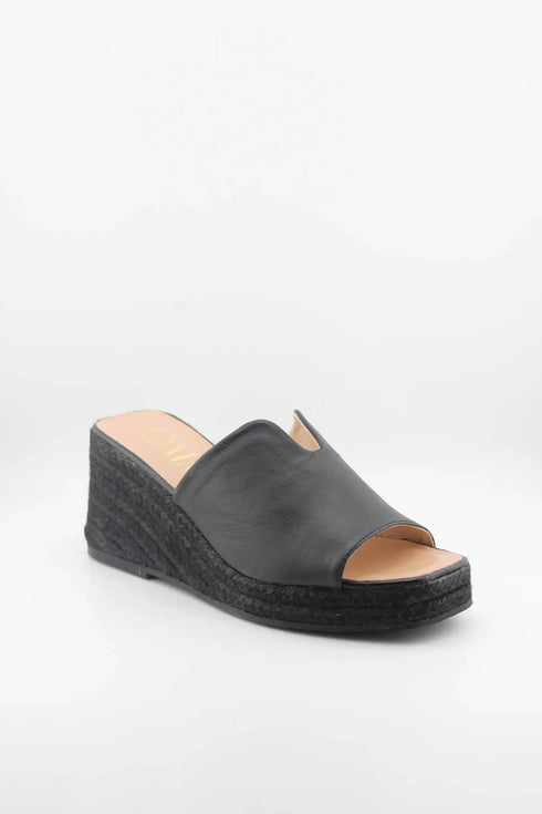 Gaimo Espadrille Wedge Slide Sandals